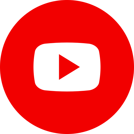 YouTube app icon falling in chaos animation